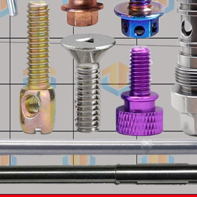 特殊螺絲之銅螺紋軸