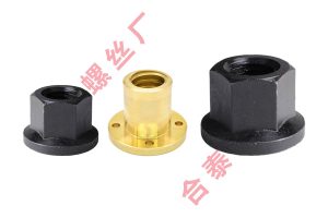 汽車機(jī)械設(shè)備行業(yè)高強(qiáng)度絲桿法蘭銅螺母
